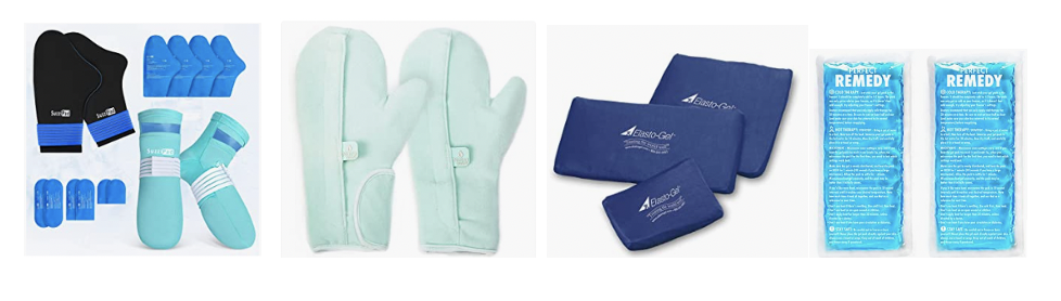  ComfiTECH Cold Therapy Socks & Hand Ice Pack, Cold